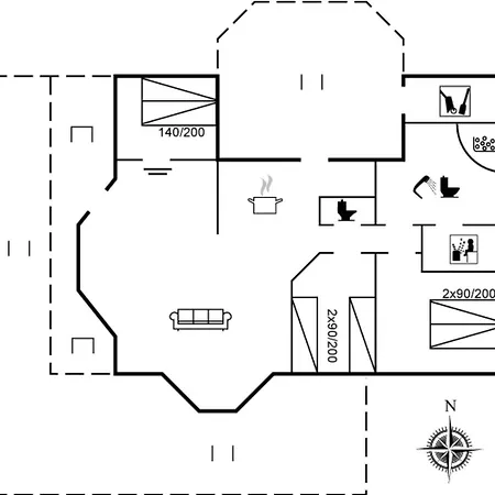 Katla - 400m From The Sea By Interhome Løkken